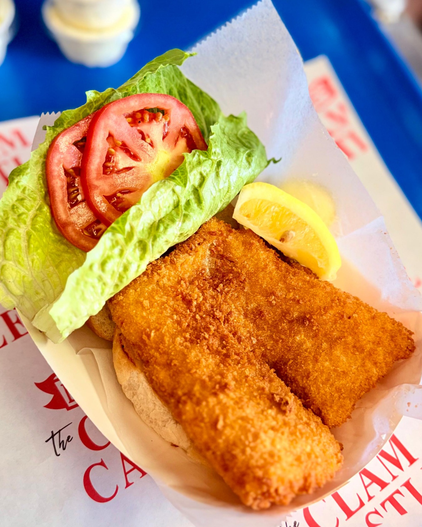 Mixed Seafood Combo at Donahue's Clam Castle